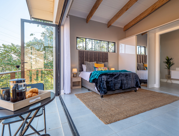 bedroom with balcony with en-suite bathroom house for sale in greater Durban area